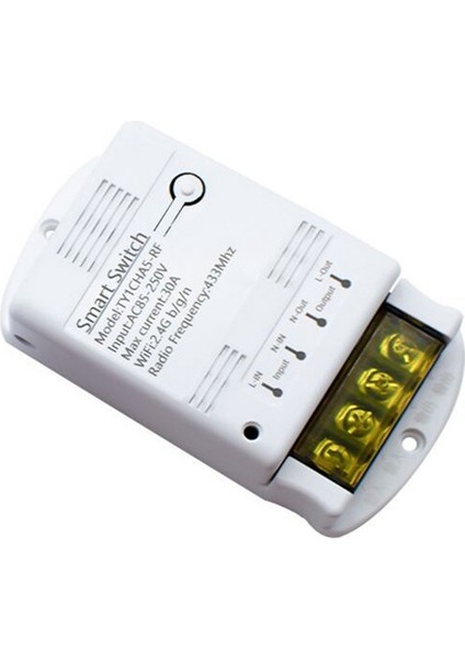 Tuya Wifi 30A Röle Modülü 85-250 V Akıllı Anahtar Dıy 433 Mhz Rf Denetleyici Smartlife App Ses Röle Zamanlayıcı Uzaktan Kumanda (Yurt Dışından) fiyatları