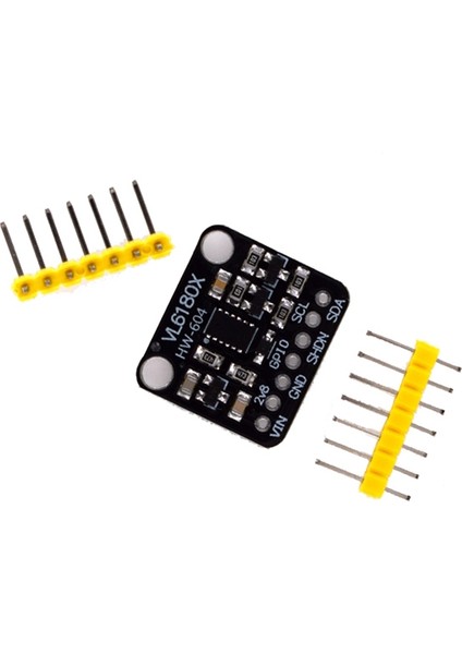 VL6180 VL6180X Telemetre Optik Değişen Sensör Modülü I2C Arayüzü Için 3.3 V 5 V Ir Verici Ortam Işığı Tof (Yurt Dışından)