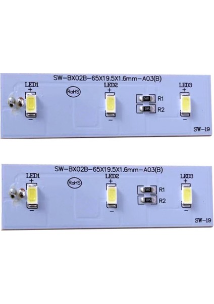 Adet Buzdolabı Dondurucu Parçaları Için LED Işık ZBE2350HCA Işık Çubuğu SW-BX02B Yedek Çubuğu (Yurt Dışından)