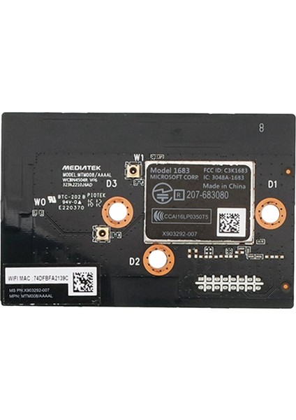 Ince Bluetooth Kartı Için Bir Ince Wifi Kartı Ağ Kartı Kartı (Yurt Dışından)