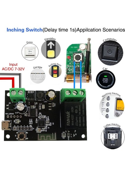 Tuya Wifi Anahtarı Röle Modülü 1 Kanal App Alexa Google Ev Için Uzaktan Kumanda Uzaktan Ses (Yurt Dışından) fırsatları