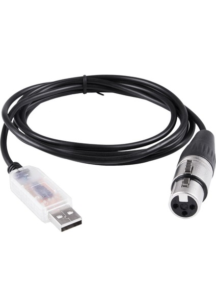 FT232RL USB - RS485 Xlr Adaptörü Dmx DMX512 Arayüz Kablosu Sahne Aydınlatma Kontrol Kablosu (Yurt Dışından)