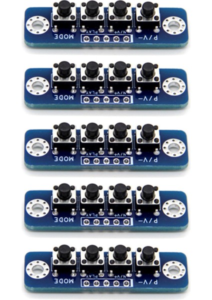 Adet 4-Bit Anahtar Modülü Mcu Harici Anahtar Modülü Anahtar Kartı Bluetooth Güç Amplifikatörü Anahtar Kurulu (Yurt Dışından)