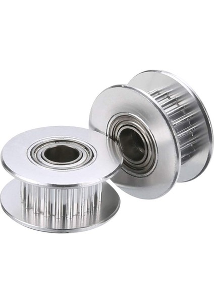 Gt2 Avara Zamanlama Kasnağı Rulman 20T (20 Diş) 5mm Çap 20 Diş Uygun 6mm Kayış Reprap 3D Yazıcı (10 Adet) (Yurt Dışından)