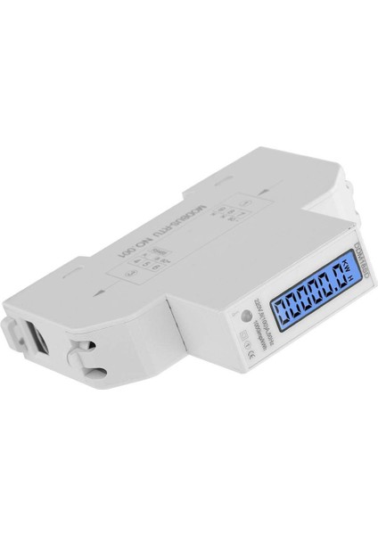 5-100A 220 V Enerji Ölçer Tek Fazlı RS485 Modbus Protokolü LCD Arkadan Aydınlatmalı Ekran Din Raylı Watt Metre Enerji Ölçer (Yurt Dışından) modelleri