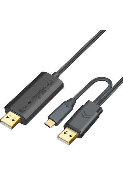 Usb2.0 Bilgisayar Veri Kopyalama Kablosu Erkek - Erkek Bilgisayar Veri Aktarım Tipi-C (Yurt Dışından)