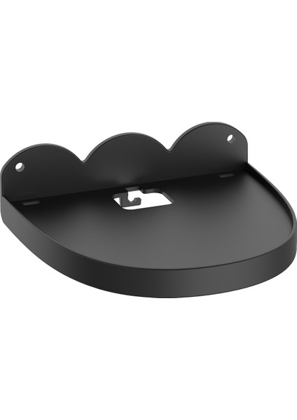 Duvara Monte Ses Desteği Bluetooth Hoparlör Tutucu Ses Kutusu Standı Düşmeyi Önler Siyah (Yurt Dışından)