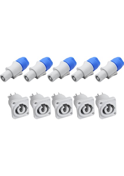 3 Pın Ac Powercon Konektörü Erkek Fiş NAC3FCA Ac Güç Fişi 20A/250 V Sahne Işık LED Ekran Gri (Yurt Dışından) modelleri