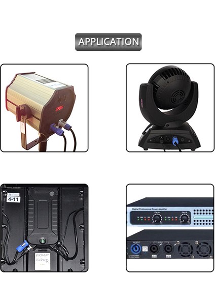 3 Pın Ac Powercon Konektörü Erkek Fiş NAC3FCA Ac Güç Fişi 20A/250 V Sahne Işık LED Ekran Gri (Yurt Dışından) fırsatları