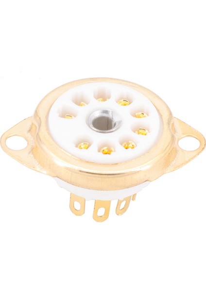 10 Adet Seramik B9A Altın Kaplama 9pin Vakumlu Tüp Soket Paneli Şasi Montaj ECC81 ECC82 ECC83 EL84 6922 Vakumlu Tüp (Yurt Dışından) fiyatları