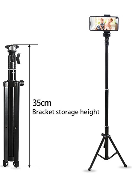 Mobil Tripod Telefon Tripod Fotoğraf Canlı Yayın Akıllı Telefon Tripod El Feneri Desteği Montaj Android Için Tripod Adaptörü (Bağımsız) (Yurt Dışından) modelleri