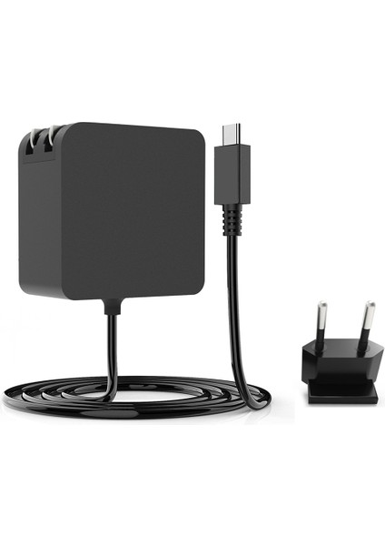 Şarj Aleti Için Duvar Adaptörü 45W Güç Pd Protokolü N Konsolu Için Ekran Yansıtma Desteği (Ab Tak) (Yurt Dışından)