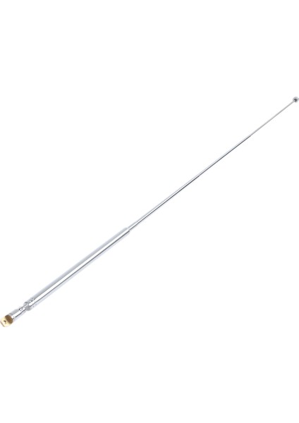 Metal Parça 7 Teleskopik Am, Fm Radyo Anteni Uzunluğu 75 cm Uzunluğunda Gümüş (Yurt Dışından)