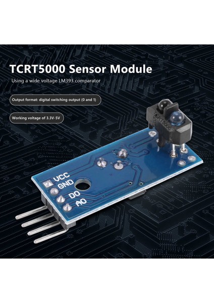 10 Adet TCRT5000 Kızılötesi Yansıtıcı Sensör Modülü Ir Bariyer Hattı Parça Akıllı Araba Robot Için Fotoelektrik Anahtarı (Yurt Dışından) modelleri