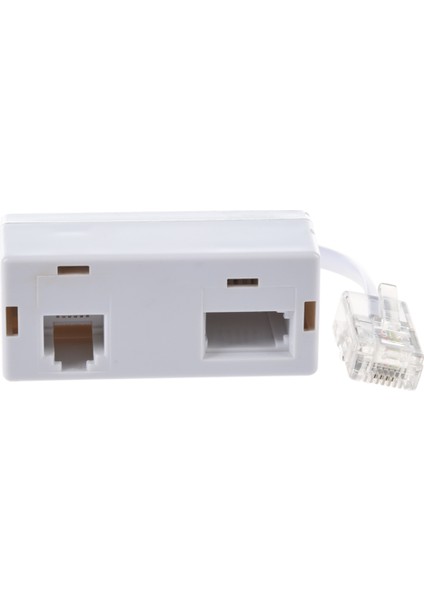 Bt RJ11 Ikincil Bölücü Telefon Adaptörüne RJ45 Tak (Yurt Dışından)