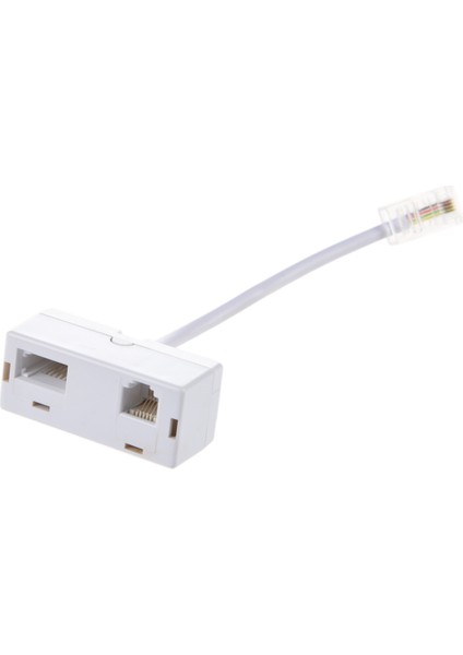 Bt RJ11 Ikincil Bölücü Telefon Adaptörüne RJ45 Tak (Yurt Dışından) fiyatları