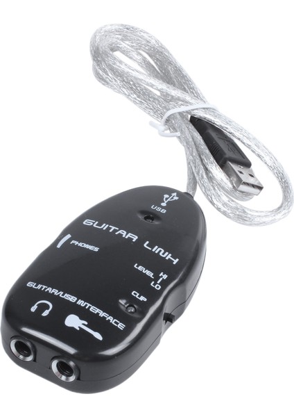 Gitar - USB Arabirim Bağlantı Kablosu Adaptörü / Pc Kayıt Cd'si Stüdyo Dizüstü Bilgisayar (Yurt Dışından) modelleri