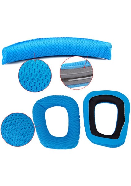G430 G930 Için Mavi Yedek Kafa Bandı Yastık Pedi Kafa Bandı Pedleri Kulaklık Yastığı (Yurt Dışından) fiyatları