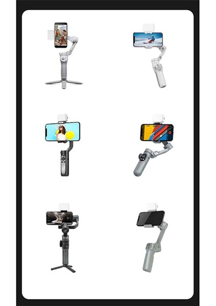 Om5 / Smooth4/5 / Vimble 3 El Gimbal Sabitleyici Için GBL01 Manyetik Mini Dolgu Işığı Aksesuarları (Yurt Dışından) modelleri