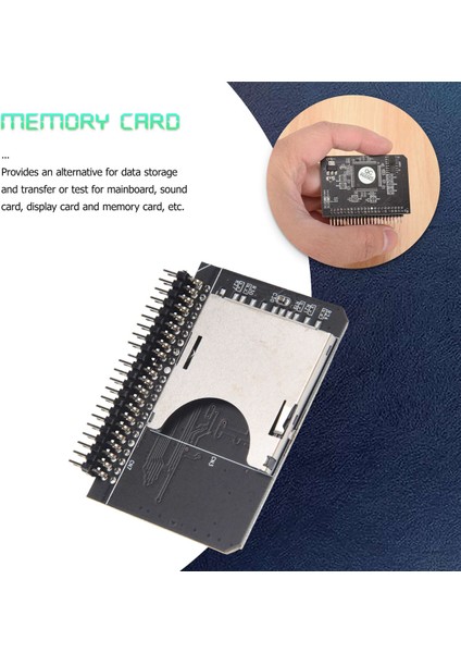 Dizüstü 2.5 Inç Dijital Sd/sdhc/sdxc/mmc Hafıza Kartı Ide 44 Pin Erkek Adaptör Sd 3.0 Dönüştürücü Sabit Disk Adaptör Kartı (Yurt Dışından)