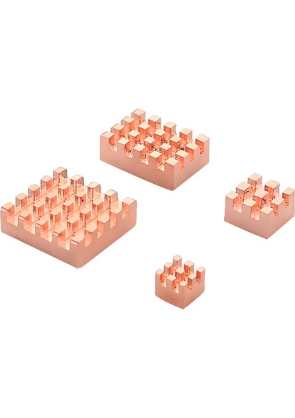 4b 1g 2g 4g Için 4 Adet Soğutma Bakır Soğutucu Soğutma Soğutucuları Soğutucu (Saf Bakır Soğutucu) (Yurt Dışından)