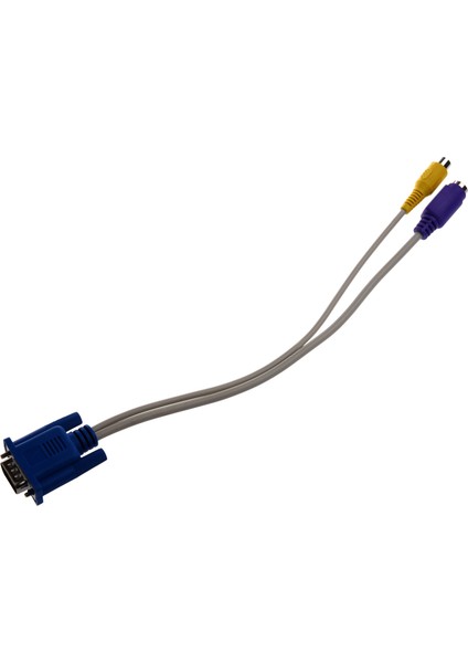 Tv Çıkışı VGA - S-Video/rca Kablo Adaptörü (Yurt Dışından)