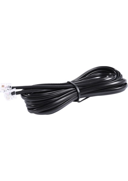 RJ11 6P4C Telefon Kablo Kablosu Adsl Modem 5 Metre (Yurt Dışından) fırsatları