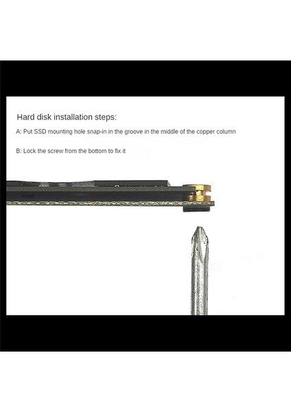 M.2 A+E Key Yuvası - M.2 Nvme Adaptör Kartı Ngff - Key-M Genişletme Kartı Nvme Pcı Express SSD Bağlantı Noktası Genişletme Adaptörü (Yurt Dışından)