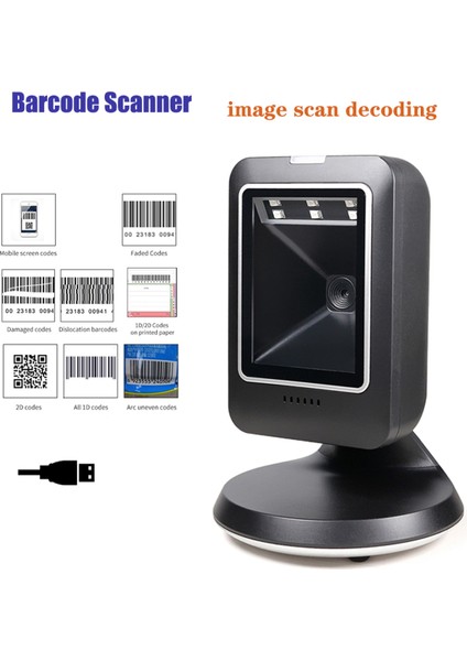 Süpermarket Için MP6300Y Barkod Tarayıcı Çok Yönlü Masaüstü Otomatik Algılama 1d/2d Kod Veri Çubuğu Okuyucu (Yurt Dışından) modelleri