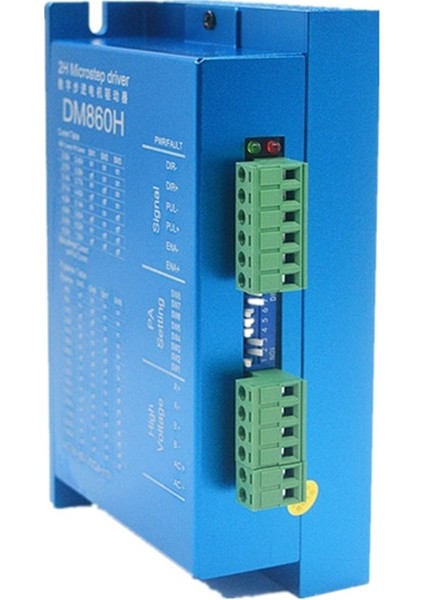 DM860H Dsp Dijital 57/86 Fanlı Step Motor Sürücüsü 2 Fazlı NEMA23,34 DMA860H 7.2A, Baskı Için 18-80VAC Cnc Sürücü (Yurt Dışından)