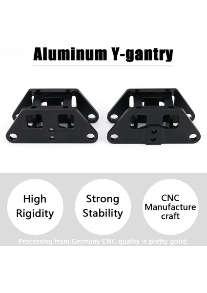 2 Adet Cnc Alüminyum Y Portal Kılavuzu 3D Baskı Aksesuarları Için Ultra Yüksek Hızlı Vzbot 3D Yazıcı (Yurt Dışından) modelleri
