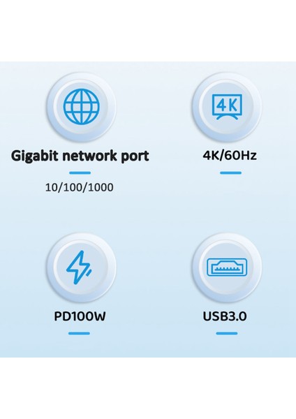 Tv Tabanı Için 6'sı 1 Arada Yerleştirme Istasyonu Hub Tutucu Dock 4K 60HZ - Dock Konsolu Için Uyumlu (Yurt Dışından) fiyatları