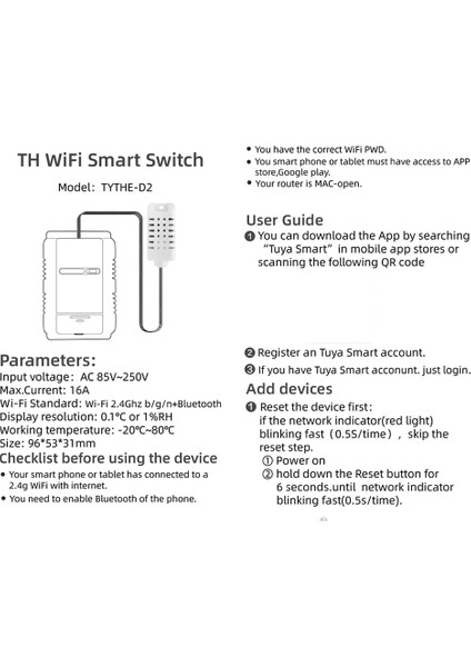 Tuya Akıllı Wifi Anahtarı 3000W 16A Kablosuz Termostat Enerji Tüketimi Monitörü ile Sıcaklık ve Nem Izleme (Yurt Dışından) fırsatları