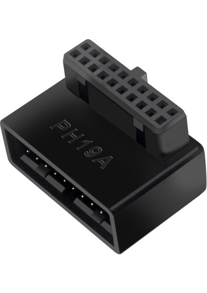 PH19A USB 3.0 Dahili Başlık Usb3.0 19/20P Soket Bilgisayar Anakartı Için 90 Derece Adaptör Dönüştürücü (Yurt Dışından)