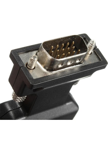 USB Ses Kablosu ile 1080P VGA Erkek - Dişi Adaptör Dönüştürücü (Yurt Dışından)