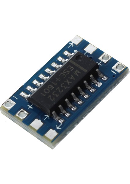 Mini RS232 - Ttl Dönüştürücü Modül Kartı Adaptörü MAX3232 120KBPS 3-5V Seri Port (Yurt Dışından)