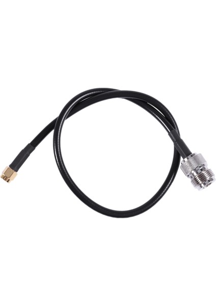 Rp-Sma Erkek - N Tipi Dişi Konnektör Kablo Siyah 40CM (Yurt Dışından)