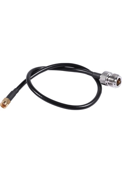 Rp-Sma Erkek - N Tipi Dişi Konnektör Kablo Siyah 40CM (Yurt Dışından) modelleri