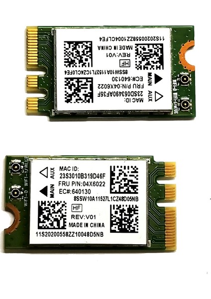 QCNFA335 Kablosuz Ağ Kartı, Ngff M2 Arayüzü 4.0 Bluetooth Kablosuz Ağ Kartı Destek Sistemi WIN7/WIN8/WIN10 (Yurt Dışından) fırsatları