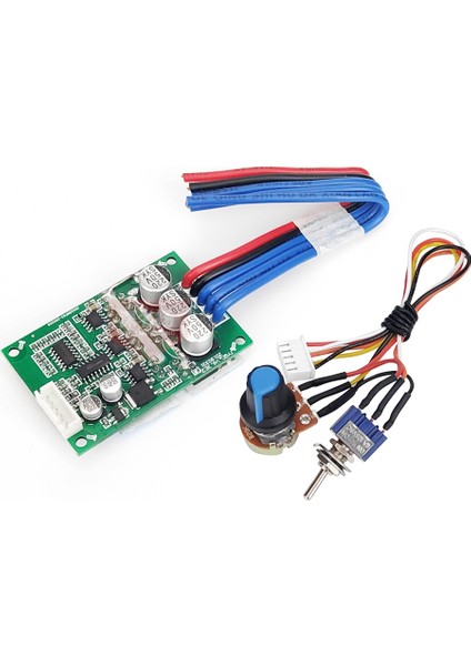 Fırçasız Dc Motor Motoru Yüksek Güçlü Sürücü Kartı 12V-36V 200W 500W Yüksek Güçlü Sürücü (Yurt Dışından)