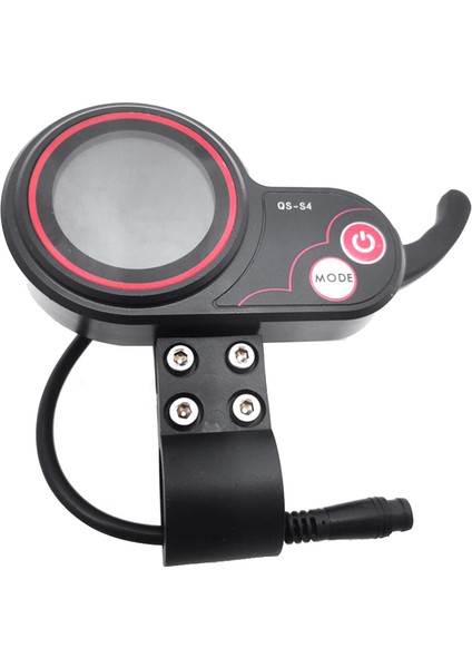 Qs-S4 72V Thumb Throttle LCD Ekran Metre Sadece Sıfır 11X Elektrikli Scooter 6pın Ekran Aksesuarları (Yurt Dışından)