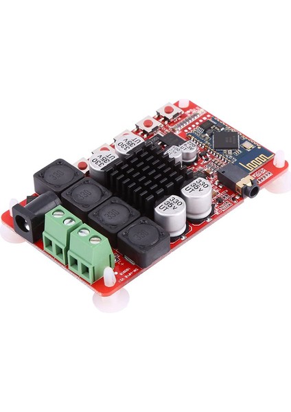 TDA7492 50WX2 Dijital Çift Kanallı Amplifikatör Modülü Stereo Amp Kurulu, CSR8635 Bluetooth V4.0 Alıcı ve Mikrofon ile (Yurt Dışından)