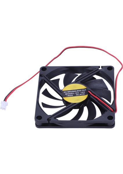 Bilgisayar Kasası Cpu Soğutucu Radyatör Için 80MM 2 Pinli Konnektör Soğutma Fanı (Yurt Dışından) fırsatları