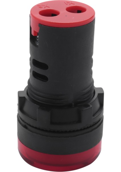 Ac/dc 24V LED Güç Göstergesi Pilot Sinyal Lambası 22MM Kırmızı Işık (Yurt Dışından)