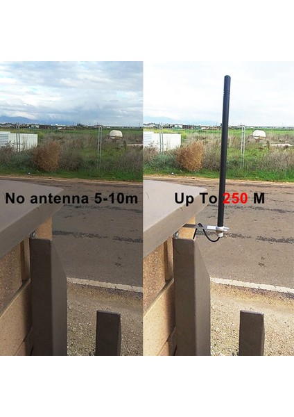 Evrensel 315 Mhz Anten Garaj Kapısı Için Radyo Sinyal Güçlendirici Tekrarlayıcı Açık Su Geçirmez 315 Mhz Kapı Kontrol Anteni (Yurt Dışından)