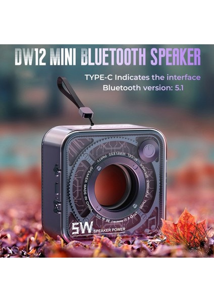 Şeffaf Bluetooth Hoparlör Mecha Stili Küçük Çelik Top Yüksek Çözünürlüklü Çağrı Taşınabilir Doğa Sporları Subwoofer-B (Yurt Dışından) fiyatları