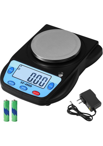 Dijital Laboratuvar Terazisi 600G x 0.01G LCD Analitik Terazi Elektronik Tartı Laboratuvar Hassas Ölçekli Mutfak Terazisi, Abd Plug (Yurt Dışından)