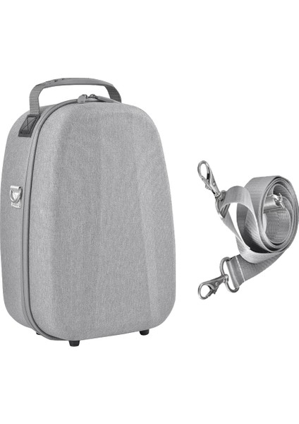 Ps Vr2 Vr Kulaklık Için Saklama Çantası Çanta Darbeye Dayanıklı Taşıma Çantası Su Geçirmez Koruyucu Kapak-Gri (Yurt Dışından)