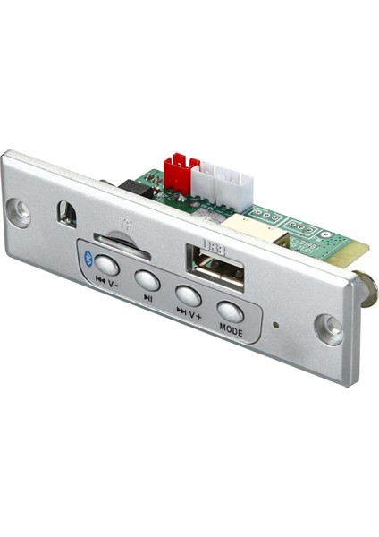 2X25W Amplifikatör Mp3 Çalar Dekoder Kurulu 6V-12V Bluetooth 5.0 Araba Fm Radyo Modülü Desteği Tf USB Aux (Yurt Dışından)