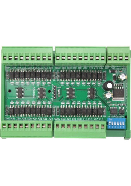 32CH Pnp Izole Dijital Giriş RS485 Modbus Rtu Denetleyici Dc 12V 24V Plc Anahtar Miktarı Toplama Kartı (Kutulu) (Yurt Dışından)